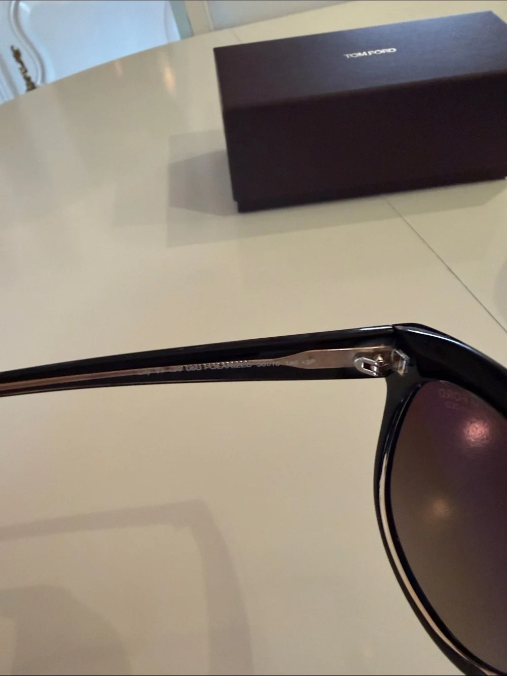 Tom Ford Black Lily 56mm Cat-Eye Sunglasses TF430